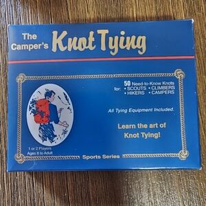 Vintage 1986 Ramco Camper’s Knot Tying Set Complete Scouts Camping USA